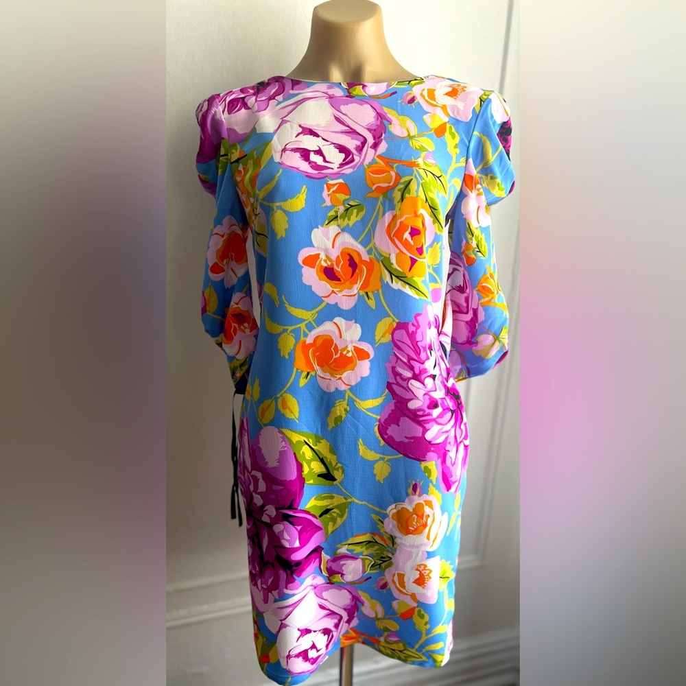 NWT Amelia Dress, Size 4, Print/Perri